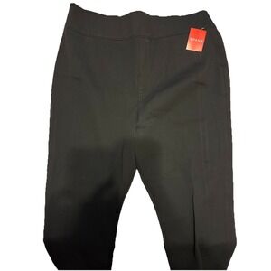 NWT SPANX 20254R The Perfect Pant in Classic Black Slim Straight Ponte Knit 1X